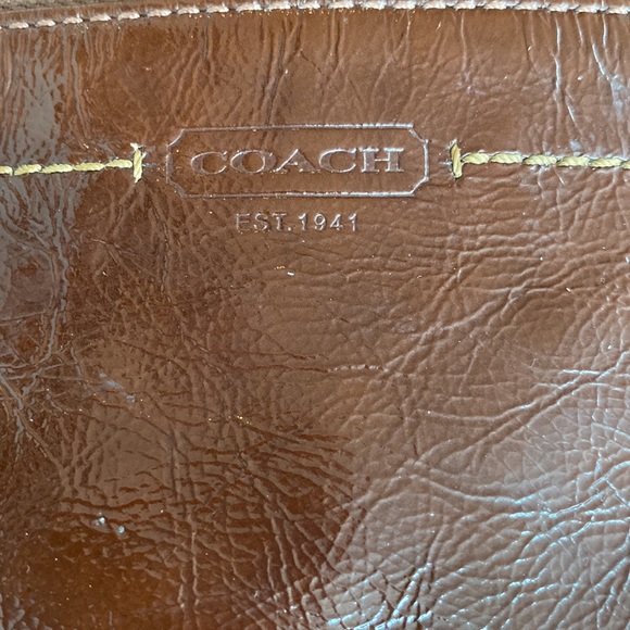 Brown Coach Wristlet - Picture 6 of 6